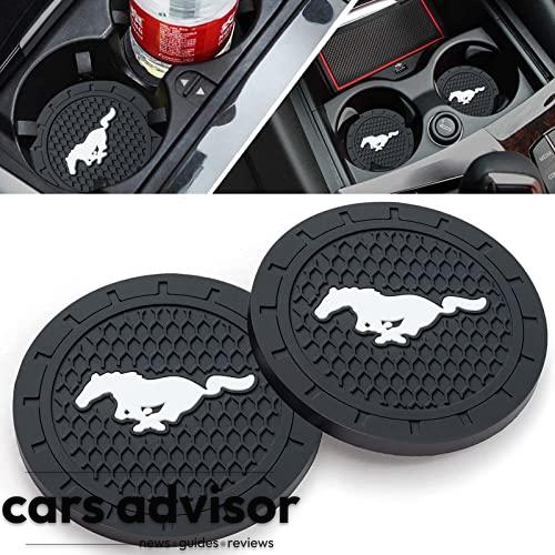 AYATANA Car Cup Holder Coaster Compatible with Ford Mustang Recesse...