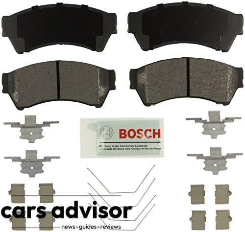 BOSCH BE1164H Blue Ceramic Disc Brake Pad Set With Hardware - Compa...