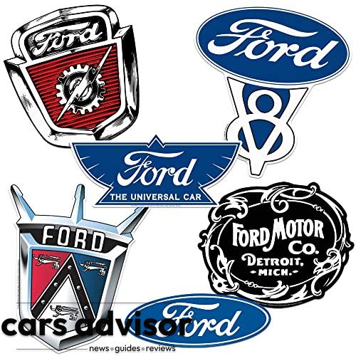 Ford Logos Vinyl Large Deluxe Stickers Variety Pack - Laptop, Water...