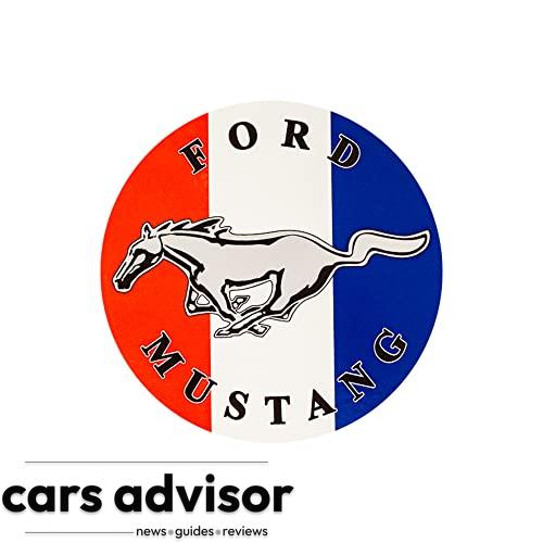 Ford Mustang Logo Vinyl Sticker - 4  Round...