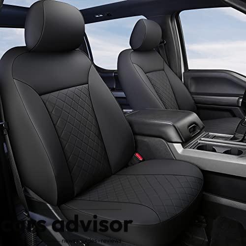 GIANT PANDA Front Car Seat Covers Customized Fit 2009-2023 Ford F15...