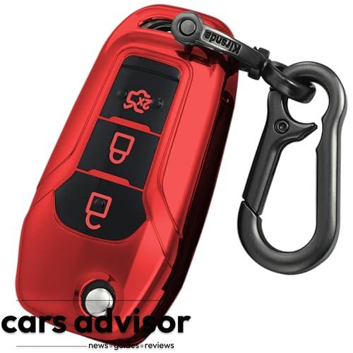 Kirsnda for Ford key fob cover,with keychain,Protection case fit Fu...
