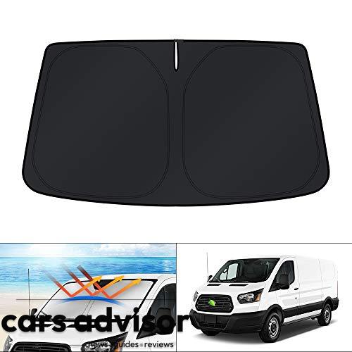 KUST Custom Fit Windshield Sun Shade for 2015-2024 Ford Transit Acc...