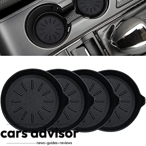 LEORAY Car Coasters for Cup Holder Silicone Car Cup Holder Coasters...