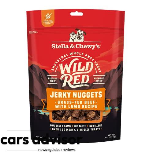 Stella & Chewy s Wild Red Jerky Nuggets Dog Treats Beef & Lamb Reci...