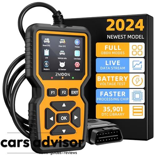 ZMOON ZM201 Professional OBD2 Scanner Diagnostic Tool, Enhanced Che...