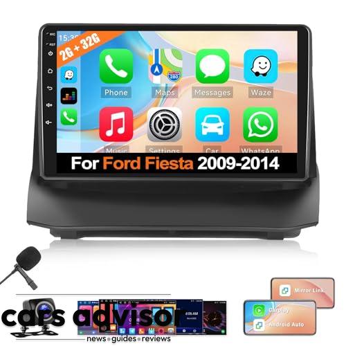 2+32G Android Car Stereo for Ford Fiesta 2009-2014 with Apple Carpl...
