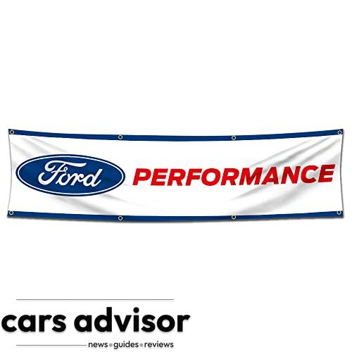 Bofanio Flag Compatible with Ford Performance Flag Banner Decor Mot...