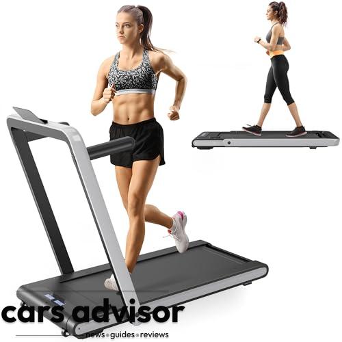 Foldable Under Desk Treadmill with Remote Control for Walking & Jog...