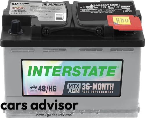 Interstate Batteries Automotive Battery 12V 70Ah (Group Size H6, 48...