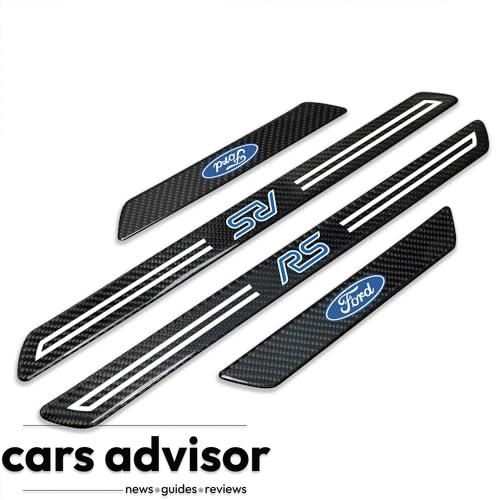 iPick Image for Ford Focus RS Real Carbon Fiber 4 Pcs Universal Doo...