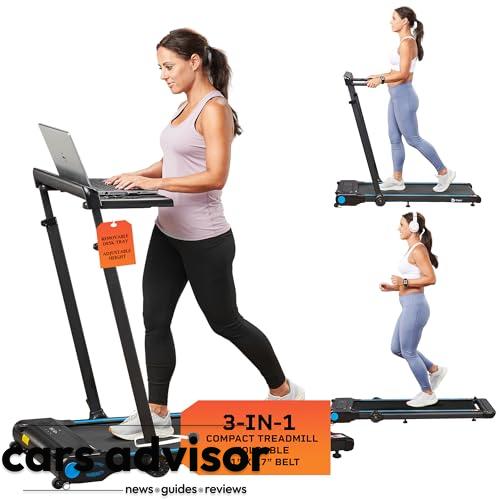 Lifepro Treadmill with Desk 3-in-1 Foldable Walking Pad - Compact P...