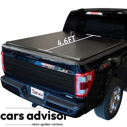 TOMOKA Soft Roll Up Truck Bed Tonneau Cover Compatible with 2022 20...