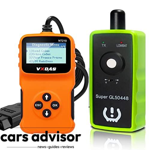 VXDAS OBD2 Scanner with 2IN1 TPMS Relearn Tool Super GL50448 for GM...