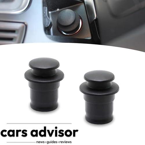 Jewkot 2 PCS Car Cigarette Lighter Cap, 1.38  x 0.86  Waterproof an...