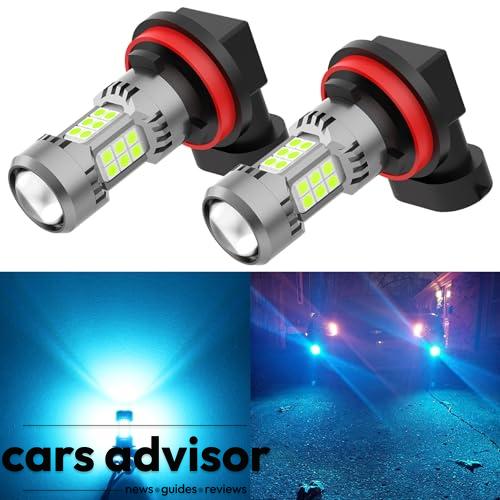 PHINLION H8 H11 LED Fog Light Bulb or DRL, 3200 Lumens Super Bright...