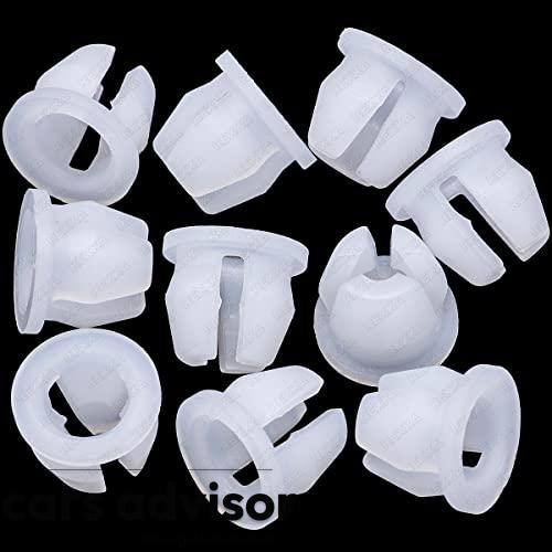 Rexka 10pcs Headlamp Assembly Grommet Retainer Clip Nut N811169S Co...